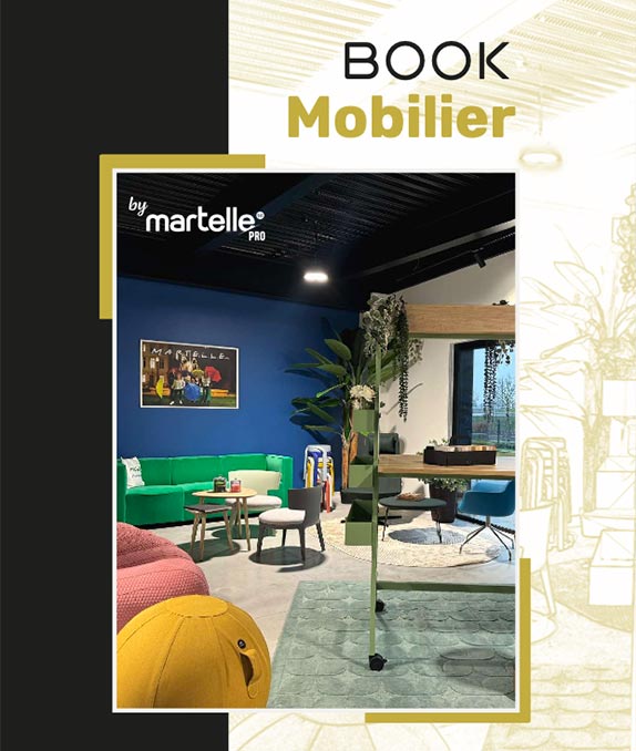couverture du catalogue martelle pro interne en mobilier de bureau